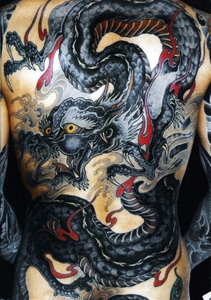 Tatuaggi e simbologia: drago orientale
