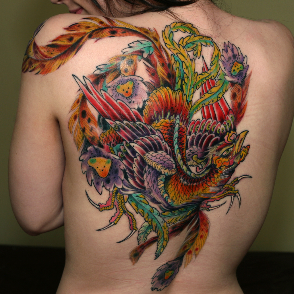 Tatuaggi e simbologia: la fenice 