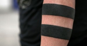 Tattoo balck sul braccio.