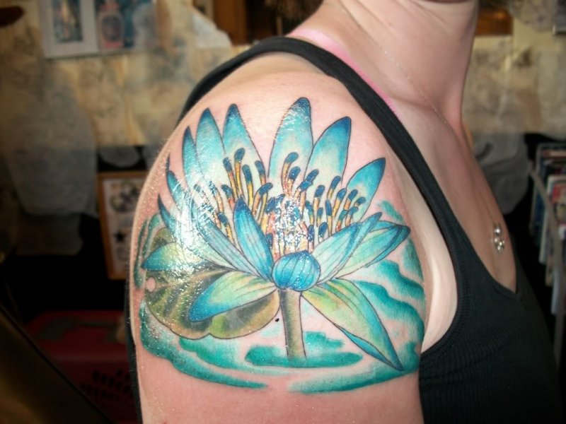 Il significativo fiore di Loto.
