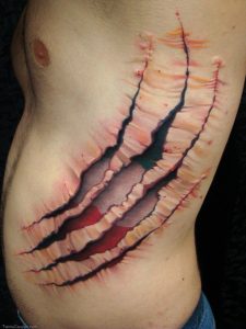 tattoo costato