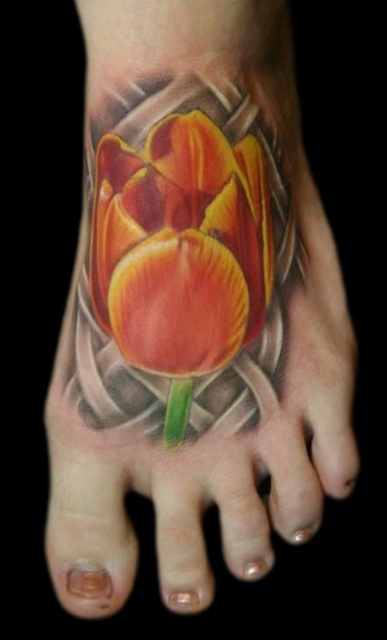 Joshua-Hibbard-Tulip-Foot-Tattoo