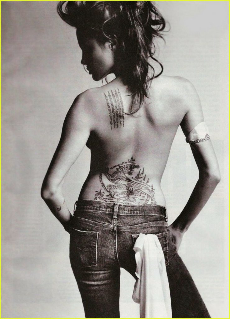Tatuaggio Angelina Jolie