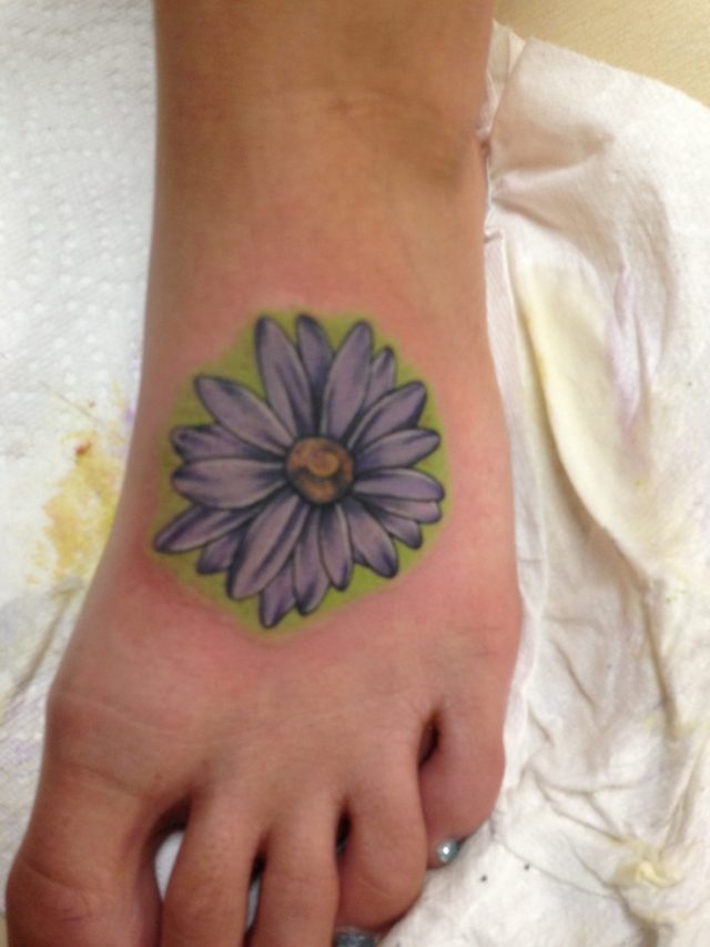 Tatuaggio margherita 7