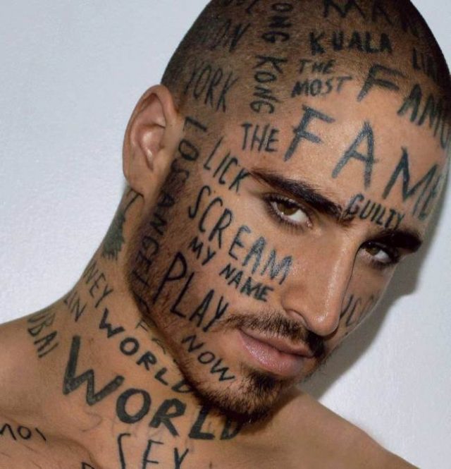 Vin los model with tats. Given permission to pej to use images Credit as below teh images and link back to his site http://www.vinlos.com/