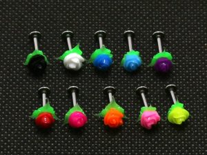 gioiello-colorato-piercing-rose