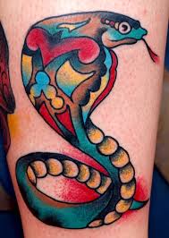 tatuaggio-cobra-stilizzato