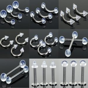 piercing trasparenti
