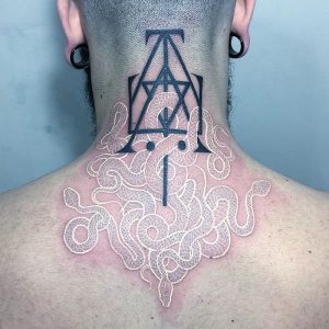 white tattoos