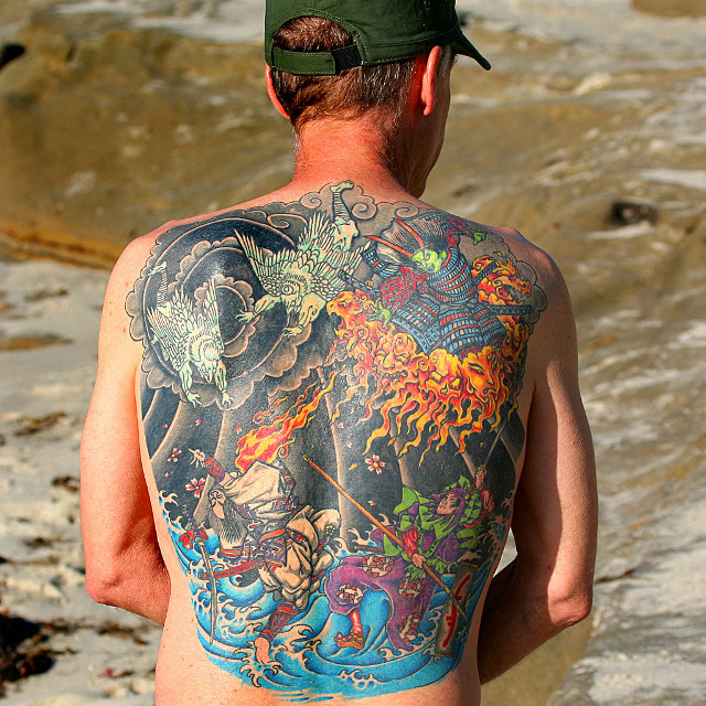 tatuaggio schiena